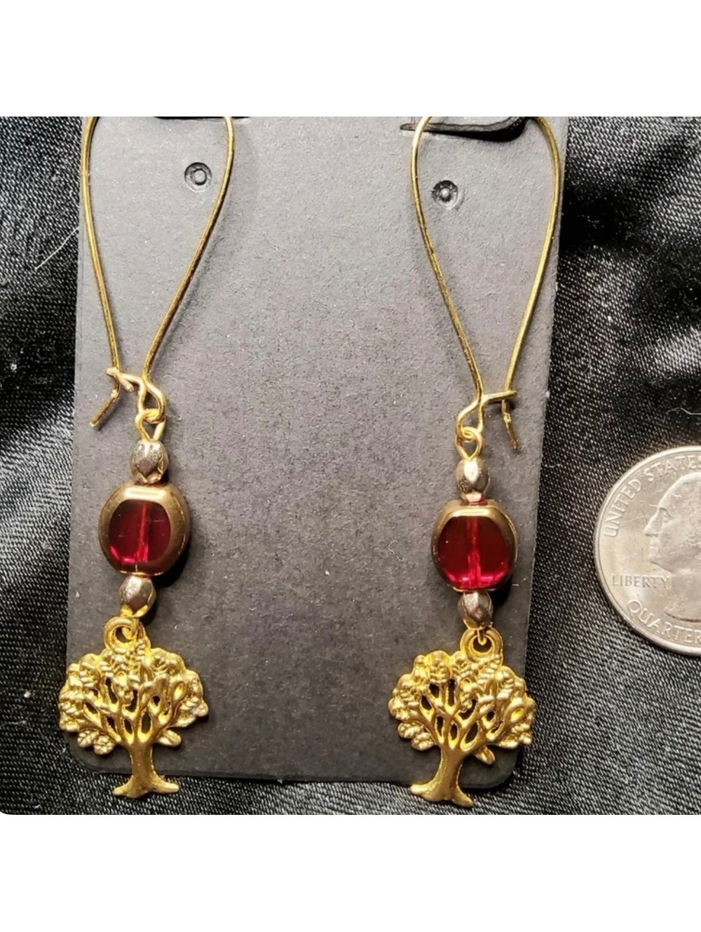 V Long Life Earrings